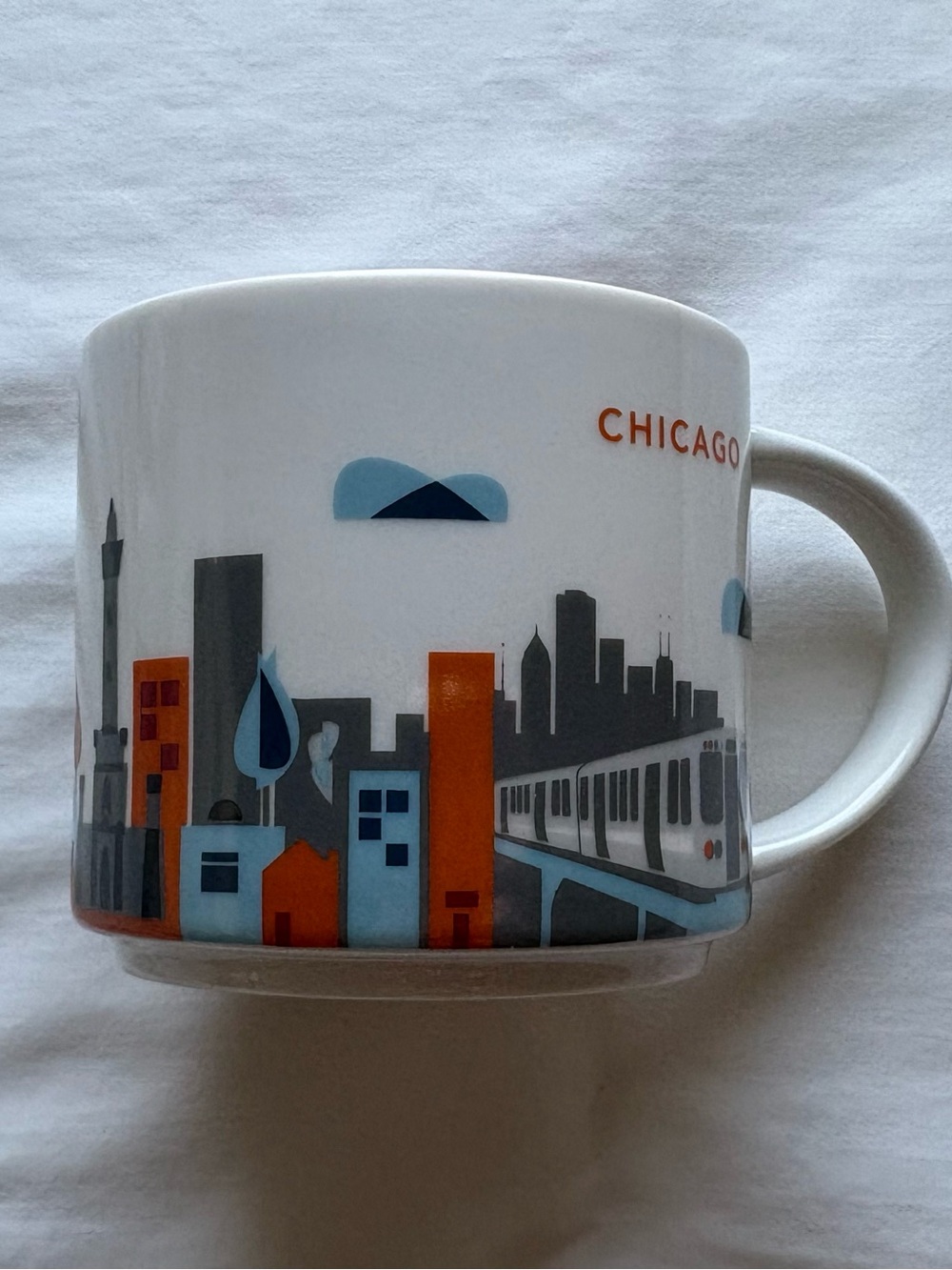 Starbucks Chicago You Are Here Collection Mug